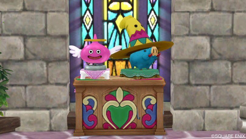 ドラクエ10ハウジング 色飾りタイルの家具シリーズ