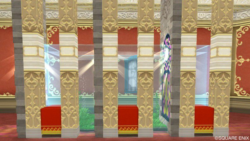ドラクエ10ハウジング 水槽で作る鏡を使って美容院を再現 ドラクエ10ハウジング 水槽で作る鏡を使って美容院を再現