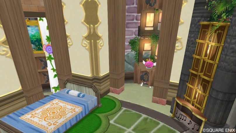 ドラクエ10ハウジング 壁かけ家具の実験ハウス スモールタワー