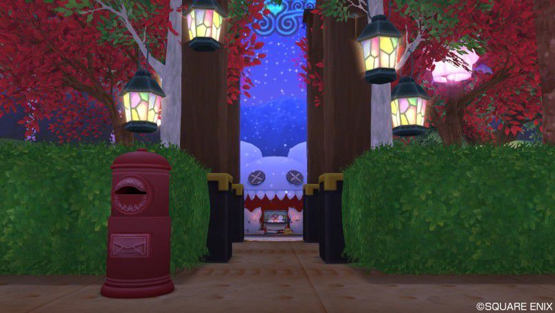 ドラクエ10ハウジング モーモンの城 テラス付きの家