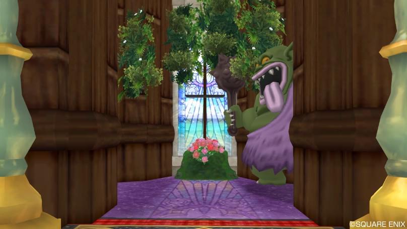 ドラクエ10ハウジング お祈りが危険な教会 大きなお城の家