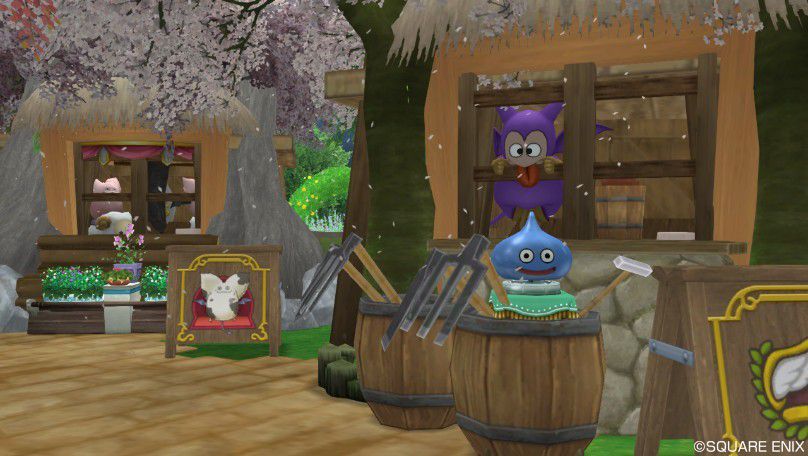 ドラクエ10ハウジング 窓付きツリーハウスの作り方