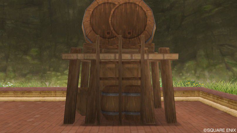 ドラクエ10ハウジング 窓付きツリーハウスの作り方