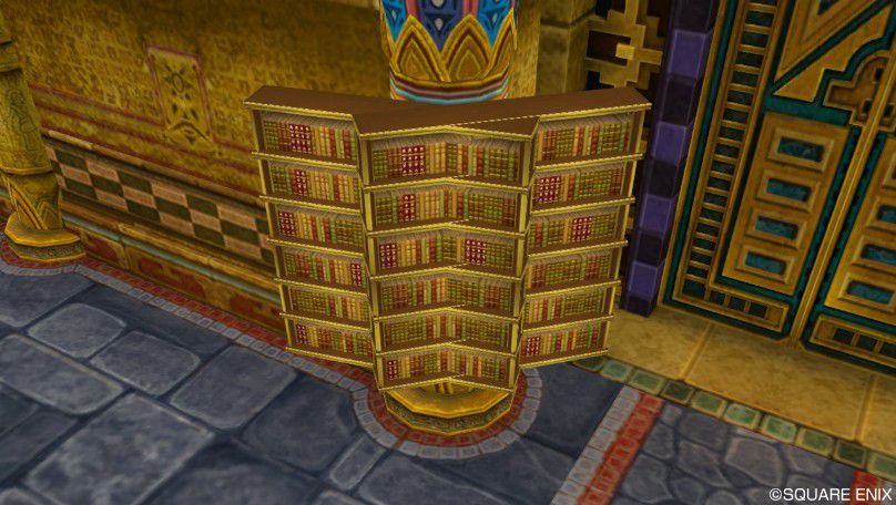 ドラクエ10ハウジング ヒストリカ図書館 ピラミッドの家 ドラクエ10ハウジング ヒストリカ図書館 ピラミッドの家