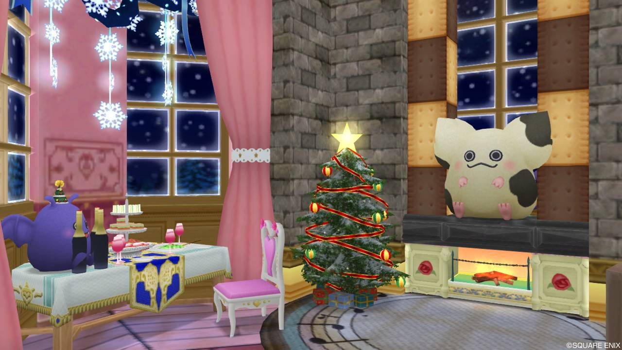 ドラクエ10ハウジング クリスマスハウジング17